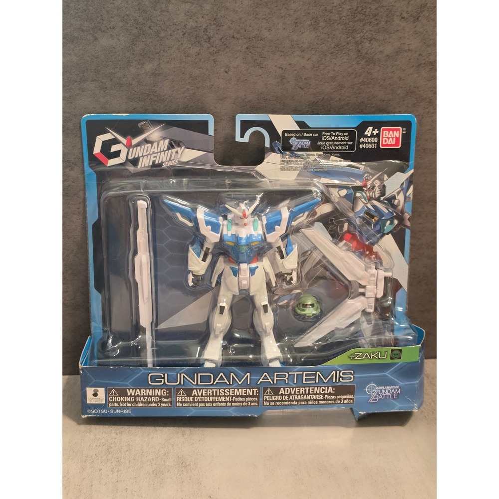 Bandai Gundam Infinity Series 1 Gundam Artemis Action Figure 40601 New Sealed